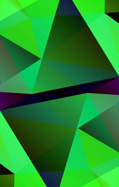 Fundo Geométrico Abstrato Polígonos Triangulares Ilustração Vetorial Retro Mosaico Triângulo — Vetor de Stock