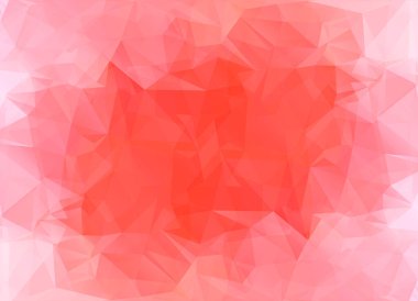 Soyut çokgen arkaplan. Gelecekçi tarzı. Geometrik renkli üçgen dokusu. Mozaik yüzey.