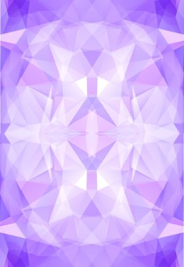 Soyut çokgen arkaplan. Gelecekçi tarzı. Kapaklar, kutular, posterler, afişler, web için geometrik renkli üçgen dokusu. Mozaik yüzey.