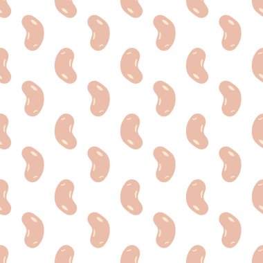 El yapımı soya fasulyesinden kusursuz dekoratif desen.