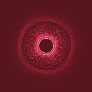 Soyut süs. Dekoratif el çizimi dekoratif grafik tasarım ögesi.