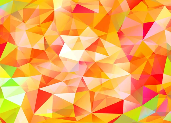 Abstrakter Polygonaler Hintergrund Futuristischer Stil Geometrische Farbenfrohe Dreieck Textur Mosaikoberfläche — Stockvektor