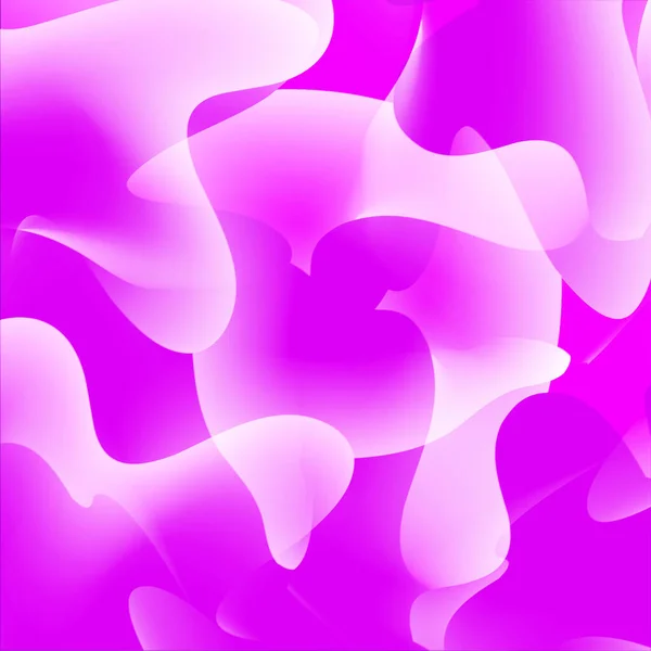 Abstract Wavy Purple Background Colorful Glow Gradient Surface Design — Stock Vector