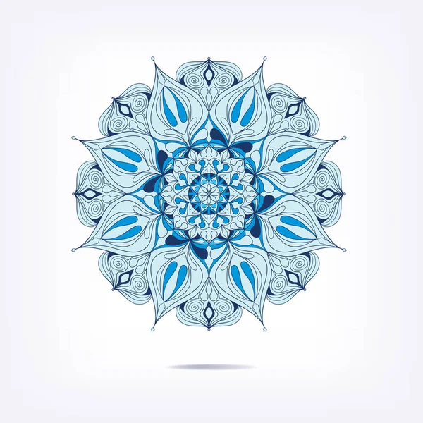 Abstrakt Mandala Mönster För Dekoration Dekorativa Prydnad — Stock vektor