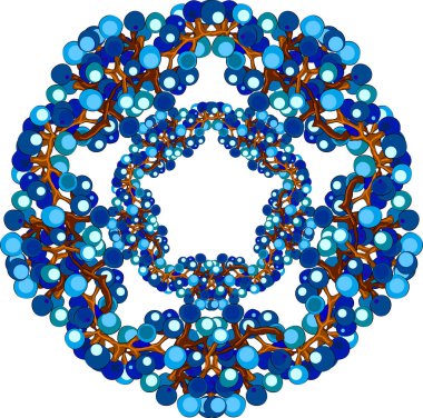 Dekoratif tasarım öğesi. Beyaz arkaplanda üzüm asması çerçevesi.