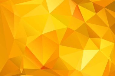 Üçgen çokgenlerin soyut geometrik arka planı. Vektör çizimi. Web, iş şablonu, broşür, kart, poster, afiş tasarımı için Retro mozaik üçgen parlak trend deseni.