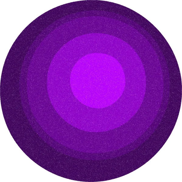 Fond Cercle Rayé Modèle Abstrait Couleur Violette Élément Graphique Radial — Image vectorielle