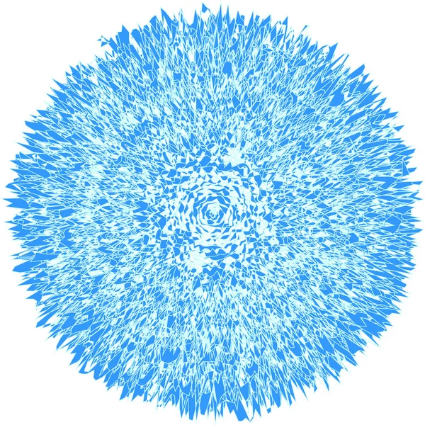 Streep Cirkel Achtergrond Abstract Blauw Explosie Effect Patroon Radiaal Grafisch — Stockvector