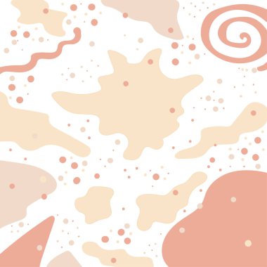 Üçgenler, çizgiler, lekeler ve diğer şekillerle soyut desenler. Kusursuz değil. Poster, afiş, reklam için arka plan