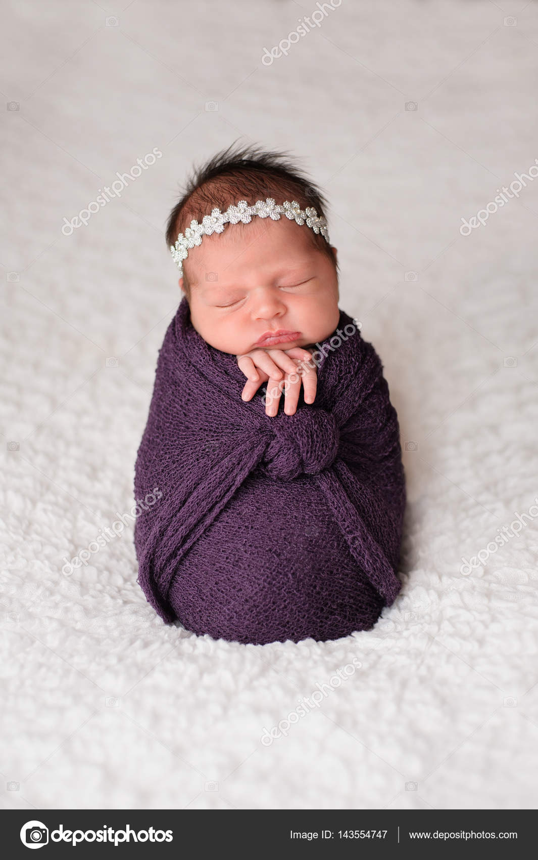 purple swaddle