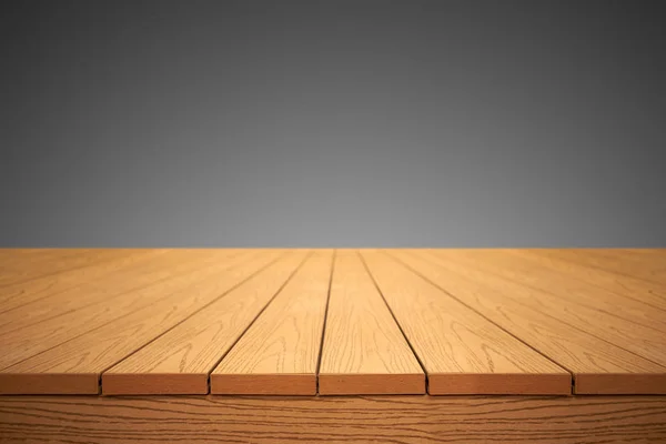 Piano d'appoggio in legno vuoto — Foto Stock