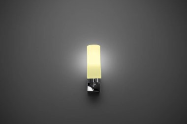 Duvar lambası ile yer