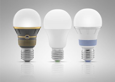 Merhaba teknoloji el feneri 3D model. Dijital lamba 3D görüntüleme. gelecekteki 3d ışıklandırma resmi.