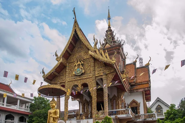 BUPA Lan tempel in Chiang Mai, Thailand — Stockfoto