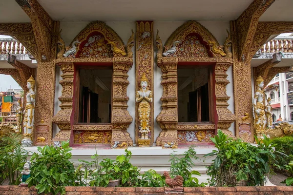 BUPA Lan templom Chiang Mai, Thaiföld — Stock Fotó