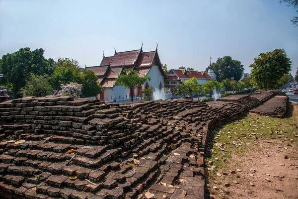 Ancienne muraille de Chiang Mai, Thaïlande — Photo