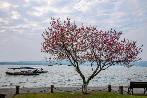 CHINA HANGZHOU WEST SEE — Stockfoto