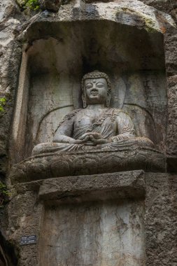 Hangzhou Lingyin Tapınağı Kilai Cliff heykeli