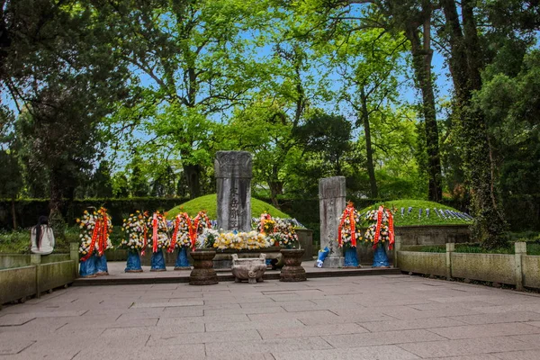 Templo de Hangzhou West Lake Yueyue Yue Fei Tomb — Fotografia de Stock