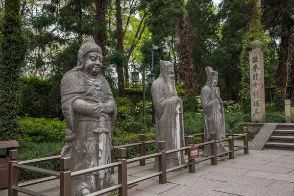 Hangzhou, Δυτική Λίμνη Yueyue ναός Yue Fei τάφος — Φωτογραφία Αρχείου