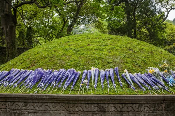 Hangzhou West Lake Yueyue tempel Yue Fei graf — Stockfoto