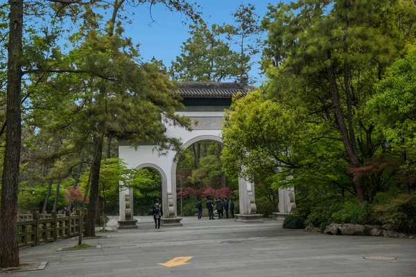Hangzhou Lingyin Tempio Arco — Foto Stock