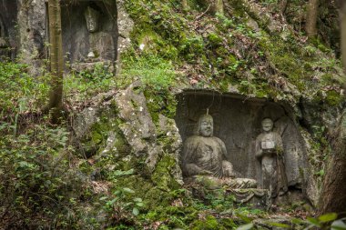 Hangzhou Lingyin Tapınağı Kilai Cliff heykeli