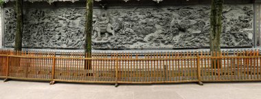 Hangzhou Lingyin Tapınağı büyük ölçekli kabartma heykel