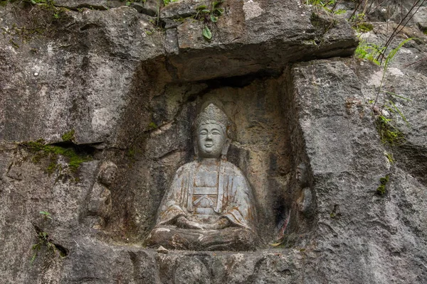Hangzhou Lingyin Temple Kilai Cliff statue — Stock Photo, Image