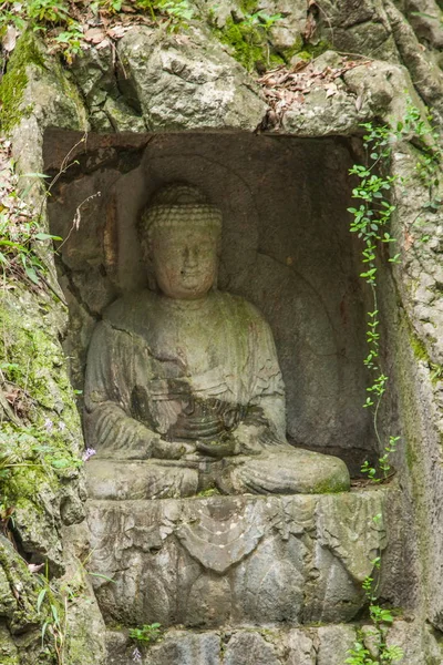 杭州灵隐寺 Kilai 悬崖雕像 — 图库照片