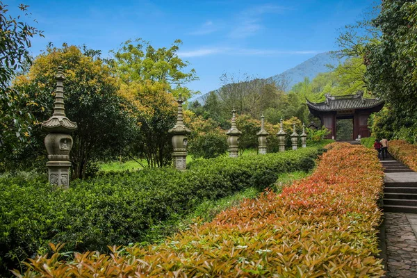 Храм Ханчжоу - Храм Юнфу — стоковое фото