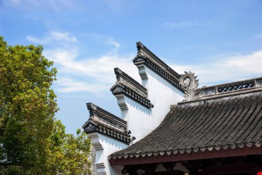 Zhejiang Jiaxing Wuzhen Doğu kapısı Lane