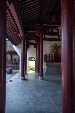 Jiaxing Wuzhen Doğu kapısı Xiuzhen görünümünü