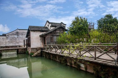 Zhejiang Jiaxing Wuzhen Doğu kapısı Fortuna Bay
