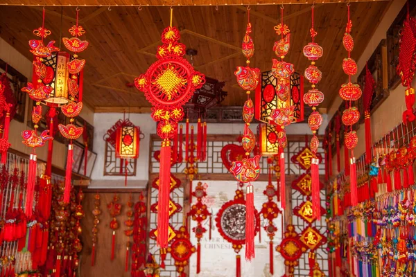 Jiaxing Wuzhen East Gate loja de artesanato — Fotografia de Stock