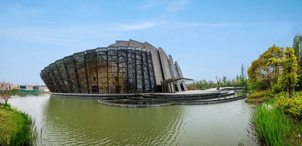 Jiaxing Wuzhen hızı Wuzhen büyük tiyatro — Stok fotoğraf