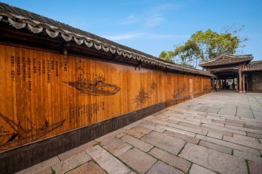 Zhejiang Jiaxing Wuzhen Xiga Zhou Ji kültürel koridor