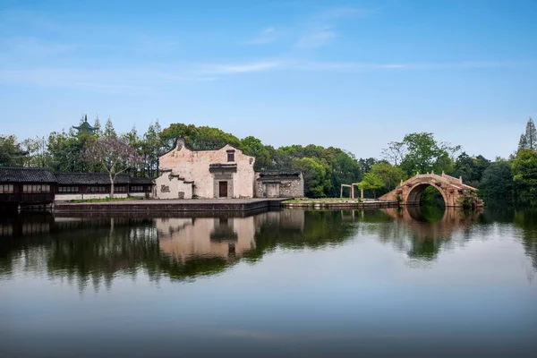 Jiaxing Wuzhen Shigatse Water Theater — Stockfoto