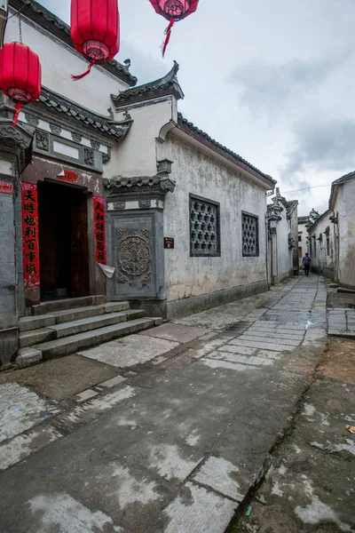 Anhui Yixian Hongcun maison d'habitation — Photo