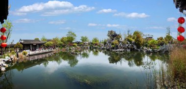 Suzhou Luzhi antik kenti Jiangnan kültür Park