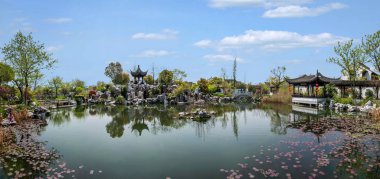 Suzhou Luzhi antik kenti Jiangnan kültür Park