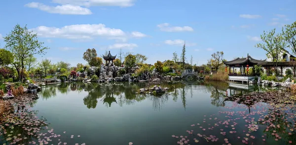 Suzhou luzhi antike Stadt Jiangnan Kulturpark — Stockfoto