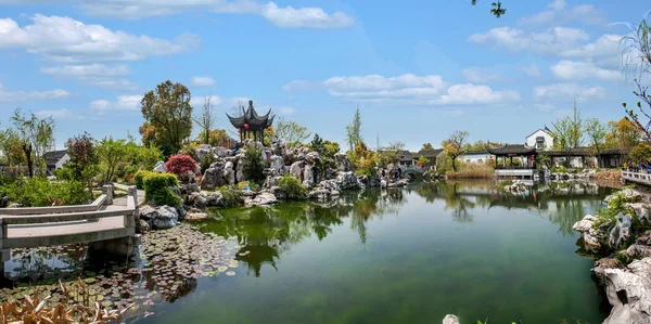 Suzhou Luzhi Ancient Town Jiangnan kulturella Park — Stockfoto