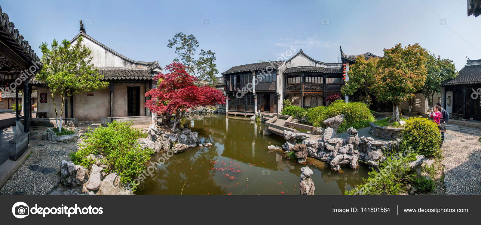 Wujiang City With The Ancient Town Of Qiao Le Tang Garden - 