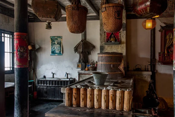 Wujiang City Tongli Town South Park Tea House — Stock Photo, Image