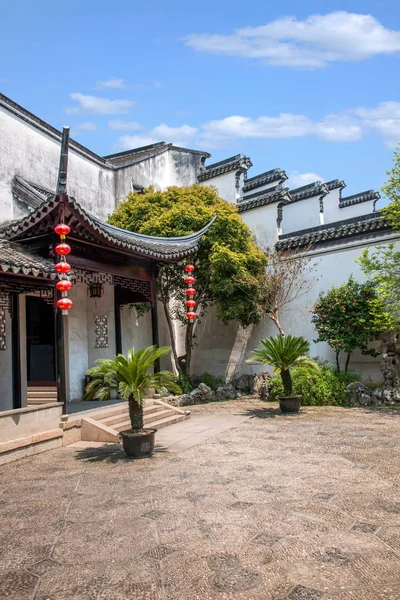 Ciudad de Wujiang con la antigua ciudad de la Iglesia de Jiayin —  Fotos de Stock