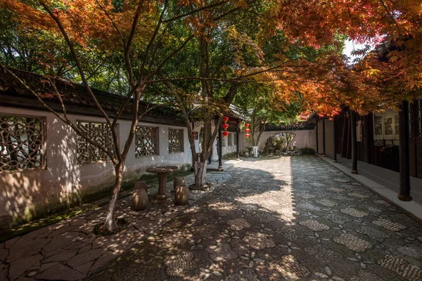 Ciudad de Wujiang, con la antigua ciudad de retiro jardín —  Fotos de Stock