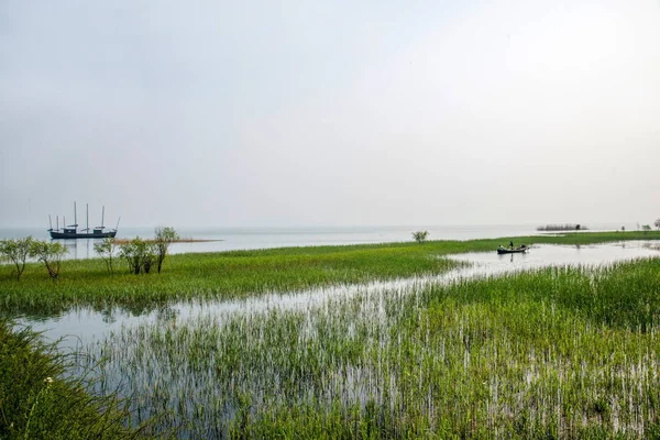 Lago Suzhou Lago Taihu — Fotografia de Stock