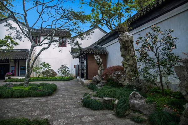 Giardino di Suzhou Diaoyuan — Foto Stock