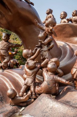 Wuxi Lingshan büyük Buda doğal spot 